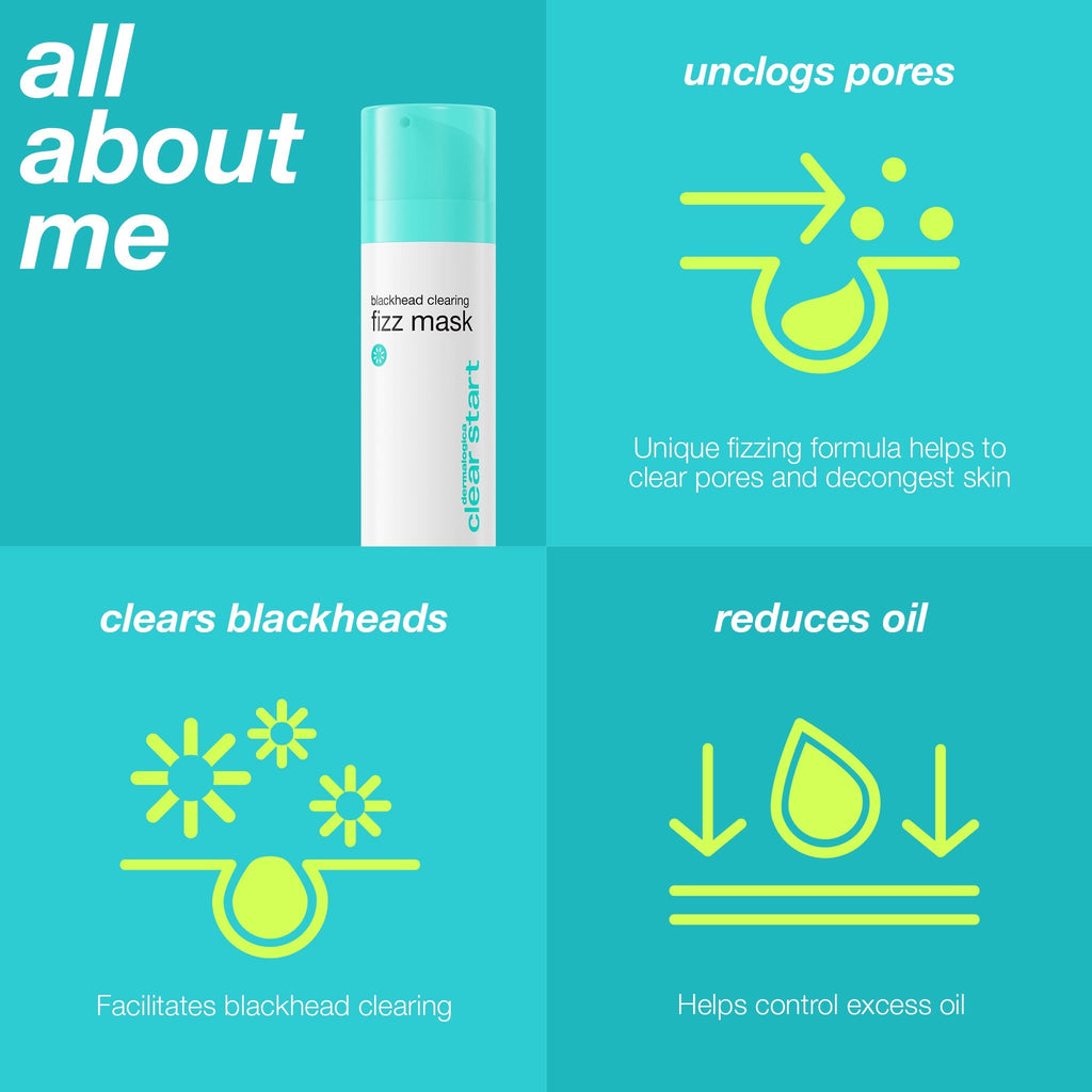 blackhead clearing fizz mask