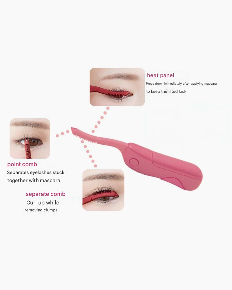 KAI Heated Eyelash Curler #Glamorous Red