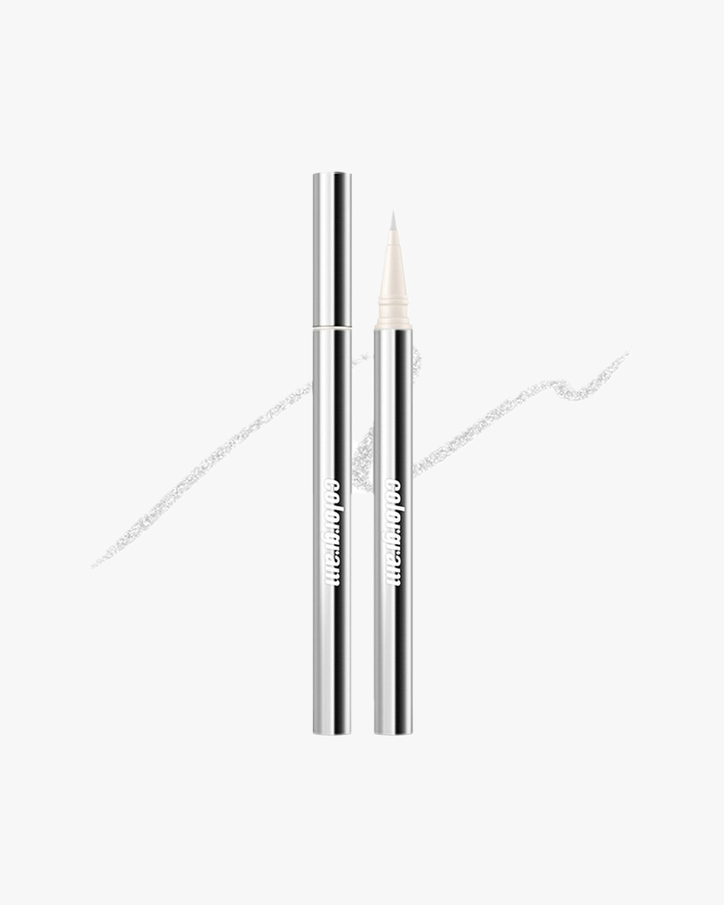 Warehouse Sale - colorgram Milk Bling Glitter Liner #01 Silver Tear