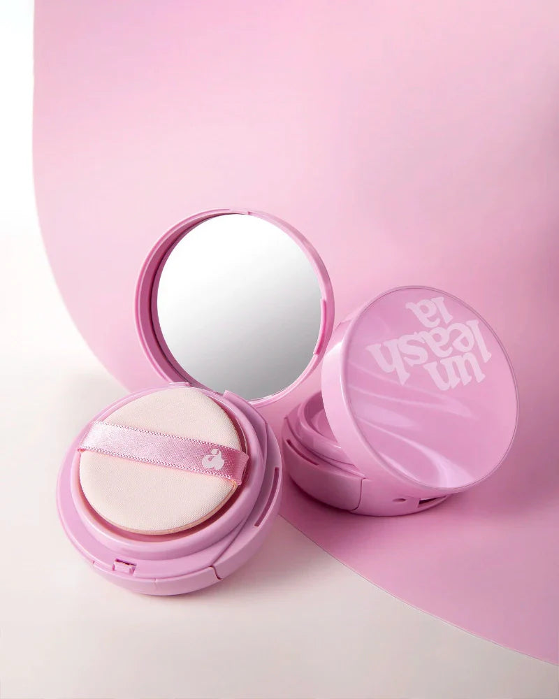 unleashia Don't Touch Glass Pink Cushion