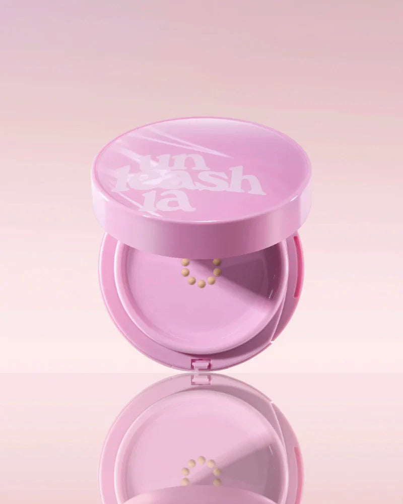 unleashia Don't Touch Glass Pink Cushion